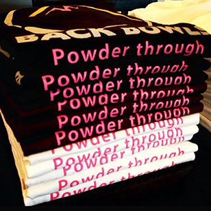 BACK BOWLS – Powder Through!